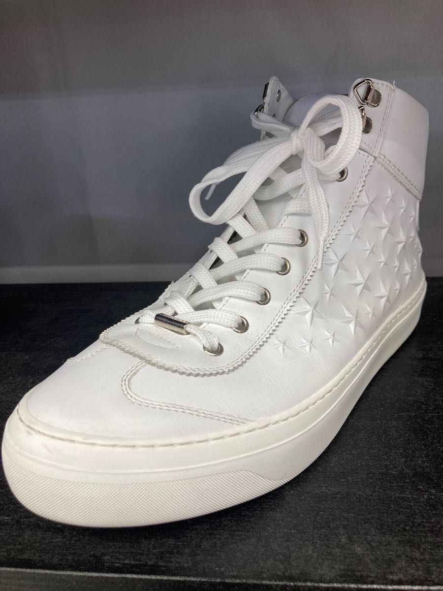 ボタニカルウエディング 美品 ジミーチュウ JIMMY CHOO ハイカット