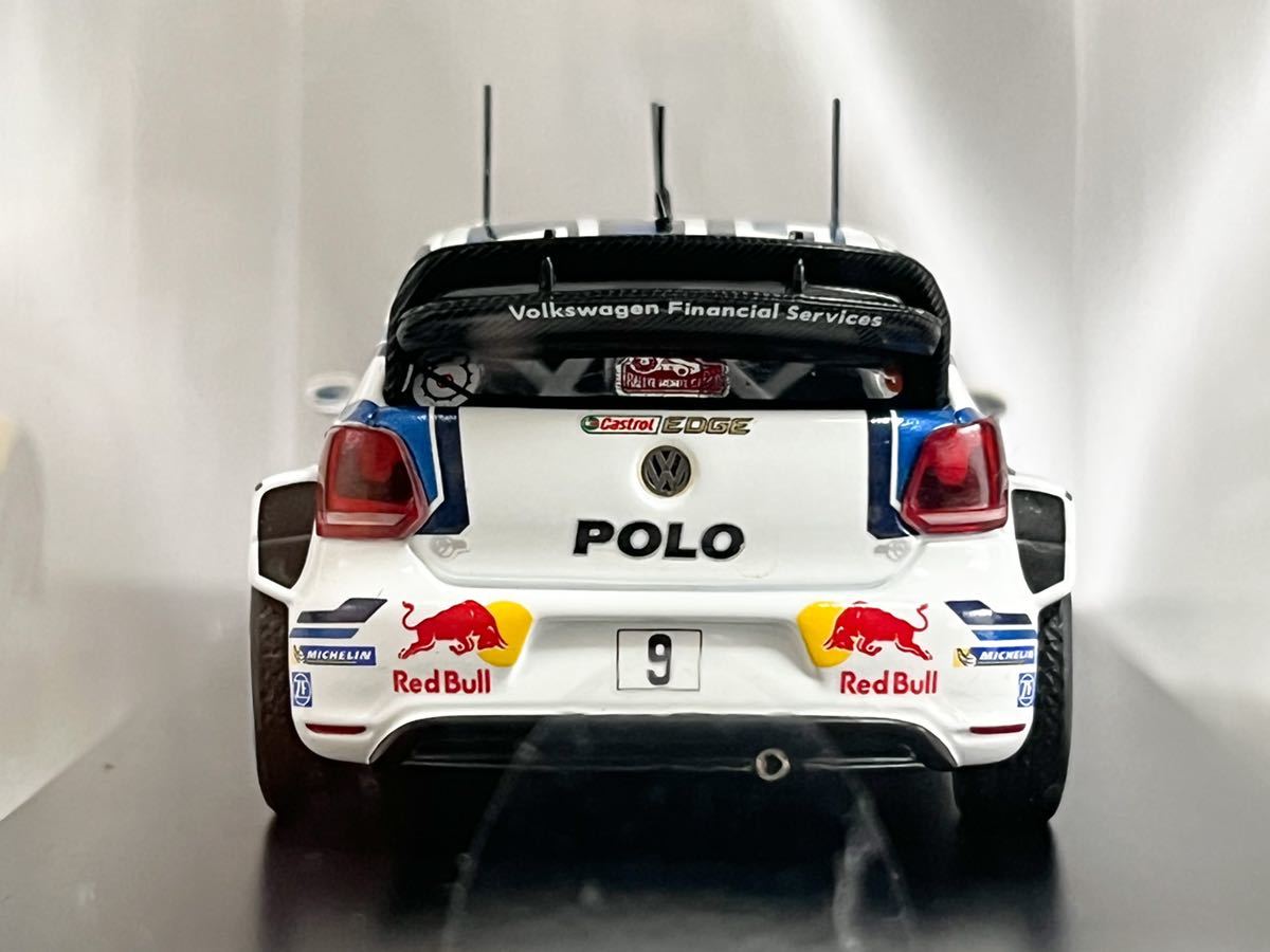 ケース未開封 VW特注 Spark 1/43 ポロ R WRC 2015 ラリー