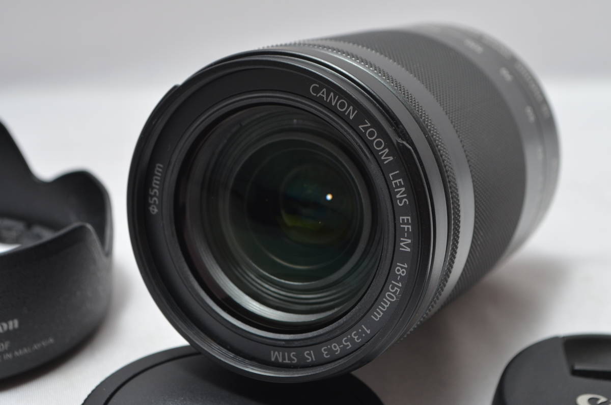 Canon 望遠ズームレンズ EF-M18-150mm F3.5-6.3 IS STM ミラーレス専用 グラファイト EF-M18-150ISSTM #4809