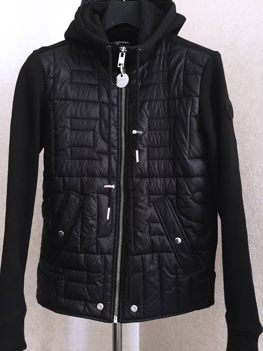 SALE/57%OFF】 3-YF036 ディーゼル 中綿 ブラック ハイブリット