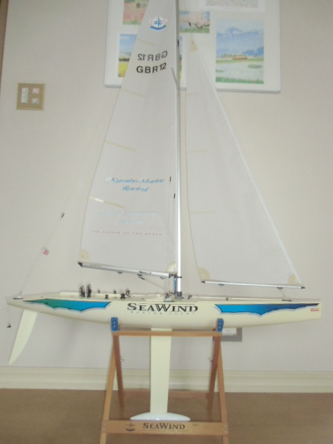 (手渡し限定)京商レーシングヨット SEAWIND プロポ付きフルセット