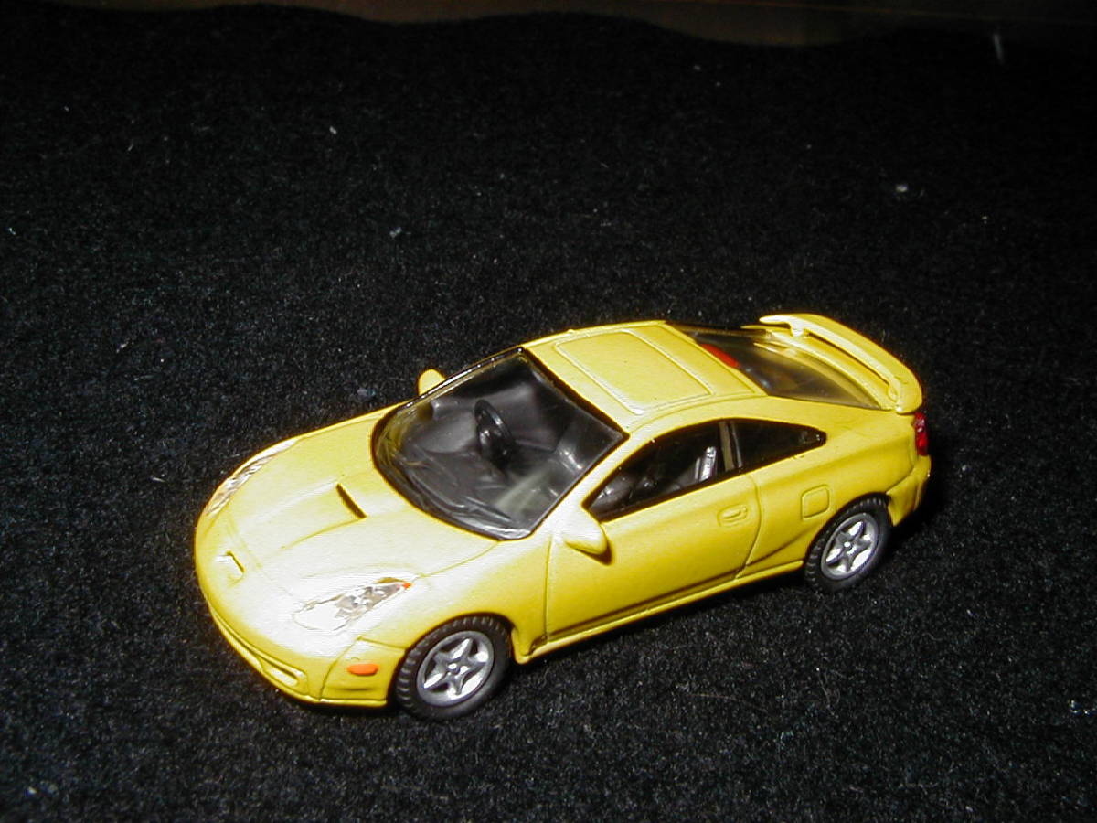 EPOCH капсула  ...1/72  Toyota   Celica   жёлтый  TOYOTA CELICA