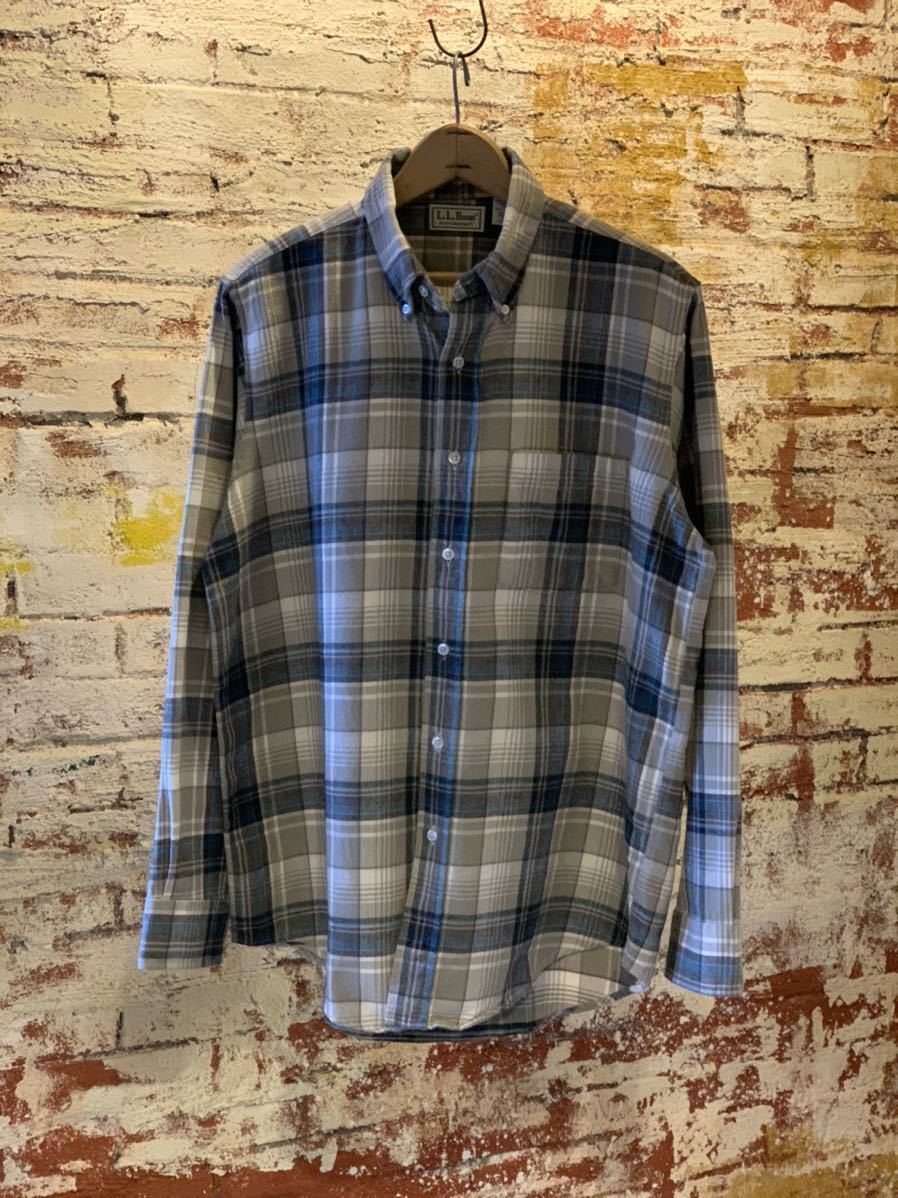 新作入荷!!】 L.L.Bean 90s PLAID 80s アメリカ製 BDシャツ フランネル