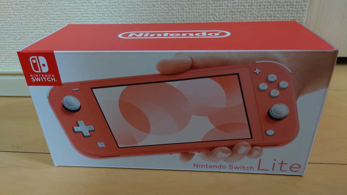 ヤフオク! - Nintendo Switch Lite コーラル 新品未開封 送料