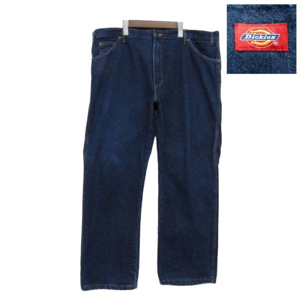 ビッグサイズ W40 L29 メキシコ製 ディッキーズ Dickies ワーク デニム ペインター パンツ ジーンズ 古着 2N0697の画像1