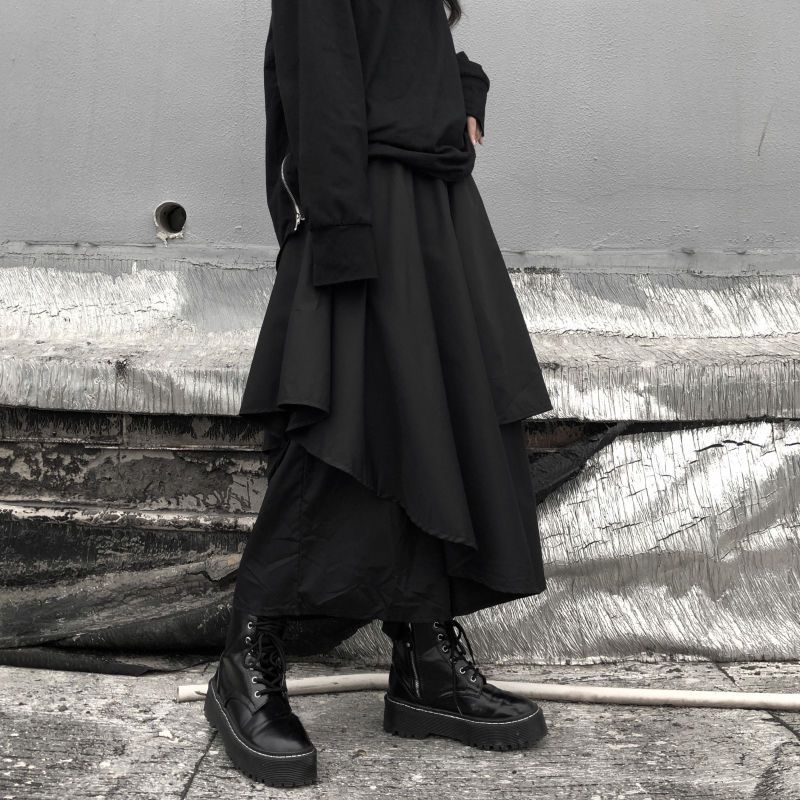 ガウチョパンツ サルエルパンツ レディース メンズ 袴パンツ ワイドパンツ レイヤード アシンメトリー ロングスカート 黒 モード系 韓国(サルエル パンツ)|売買されたオークション情報、yahooの商品情報をアーカイブ公開 - オークファン(aucfan.com) ガウチョパンツ サルエルパンツ レディース メンズ 袴パンツ ワイドパンツ レイヤード アシンメトリー ロングスカート 黒 モード系 韓国(サルエル パンツ)|売買されたオークション情報、yahooの商品情報をアーカイブ公開 - オークファン(aucfan.com)