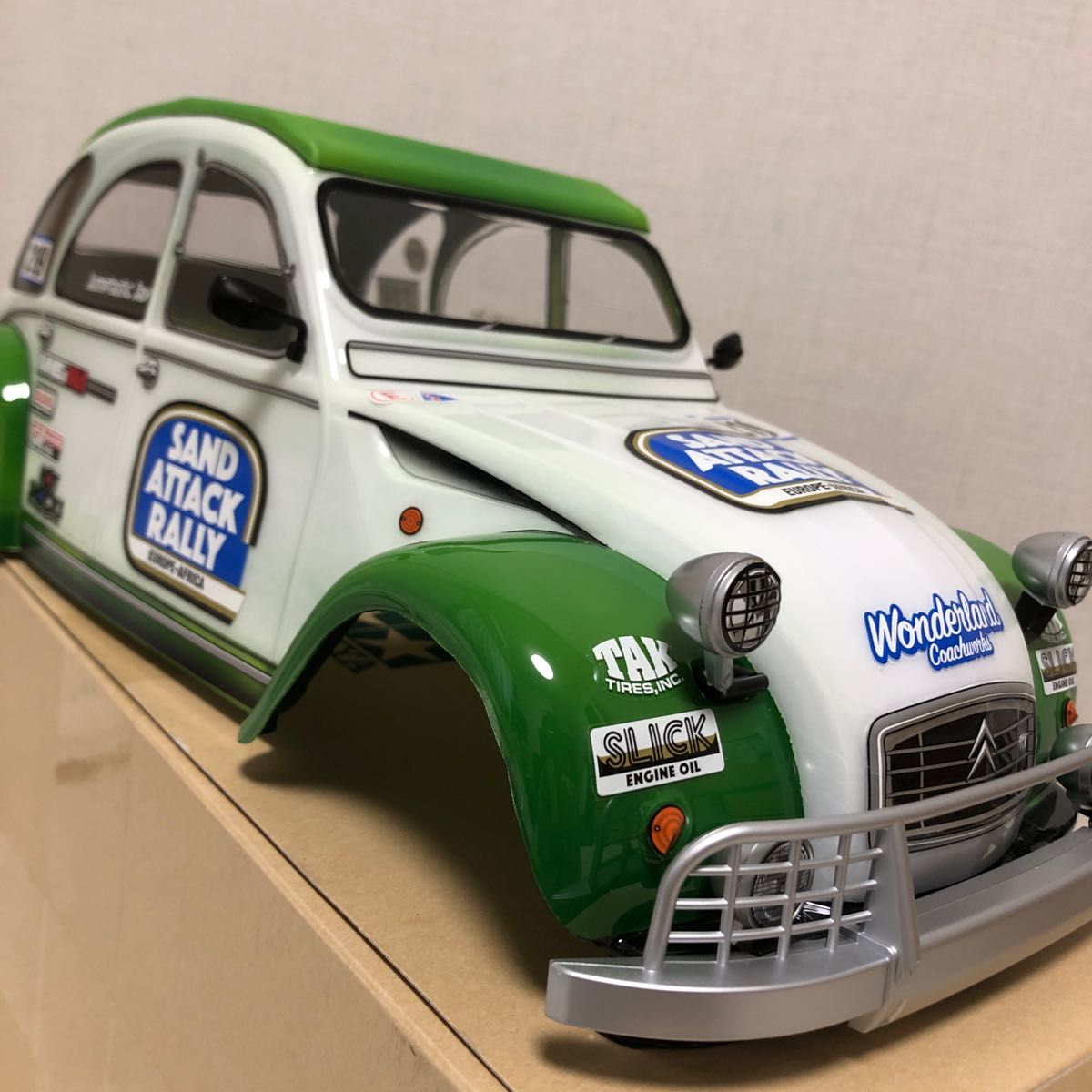 タミヤ シトロエン 2CV サンドアタックラリー 219 ボディ タミヤ シトロエン 2CV サンドアタックラリー 219 ボディ タミヤ