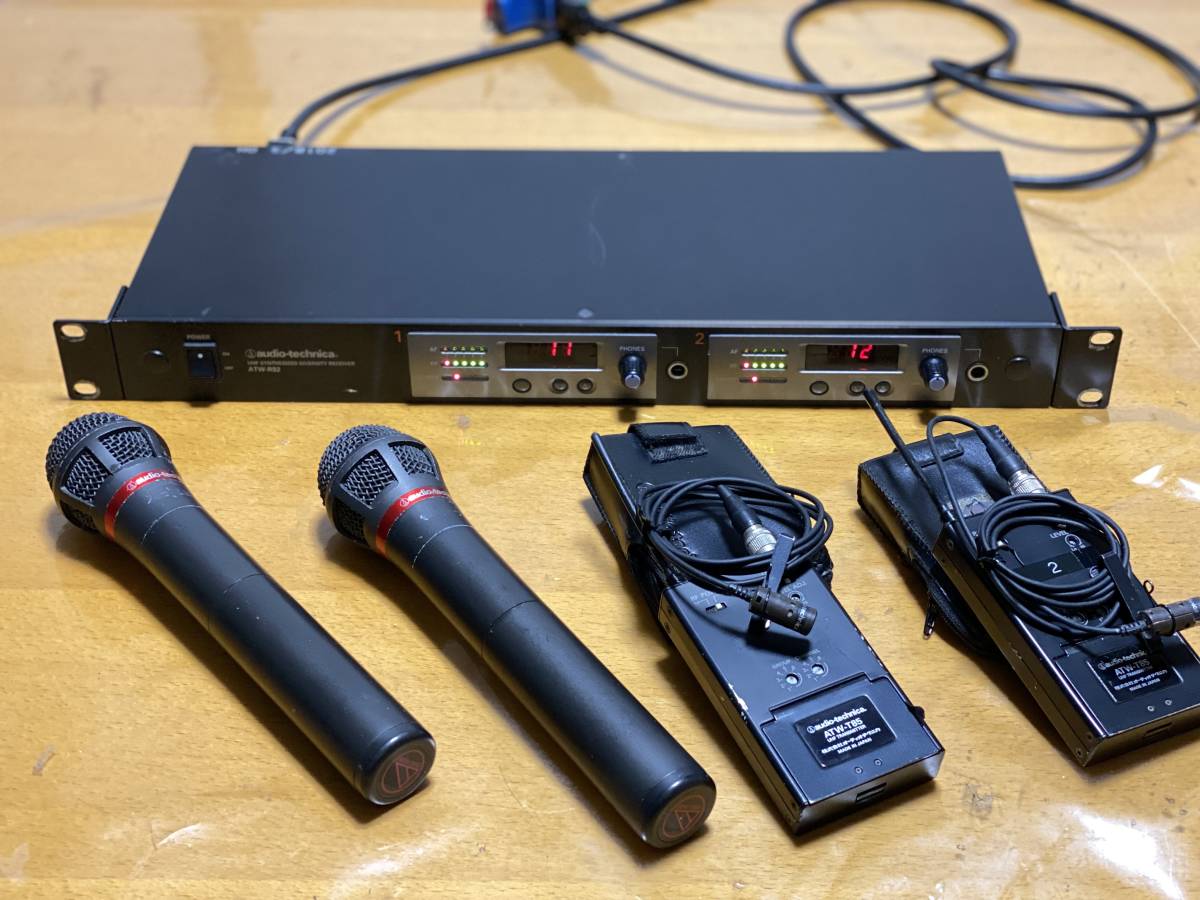 Yahoo!オークション - AUDIO-TECHNICA ATW-R92 + ATW-T98B 2本 Yahoo!オークション - AUDIO-TECHNICA ATW-R92 + ATW-T98B 2本