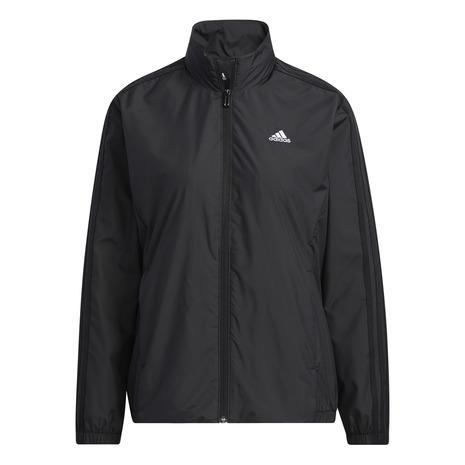 新品♪ adidas≪アディダス≫♪スポーツウェア スリーストライプス ウインドブレーカージャケット♪サイズL♪カラー：ブラック♪