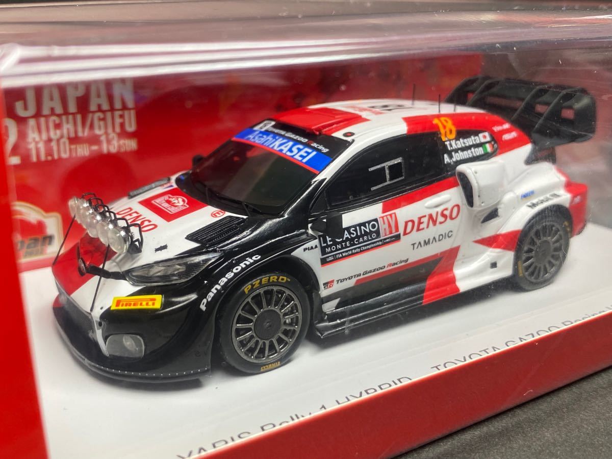 限定 1/43 スパーク TOYOTA GR YARIS Rally 1 HYBRID ラリージャパン