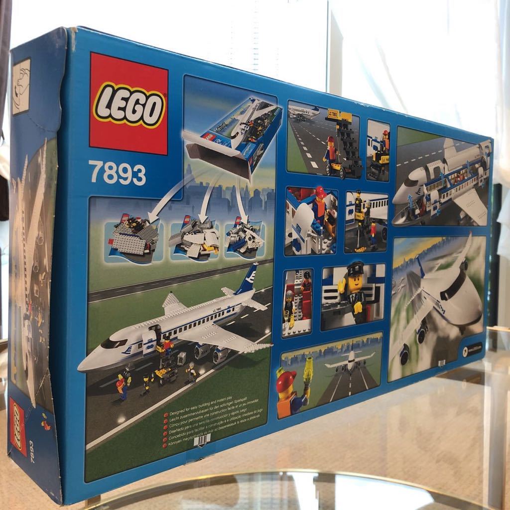 廃盤 未使用 箱破損】レゴ 飛行機 7893 廃盤 未使用 箱破損】レゴ 飛行機 7893