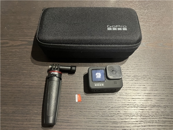 ☆美品 GoPro HERO 9 BLACK SAMSUNG 128GB microSDカード おまけ付