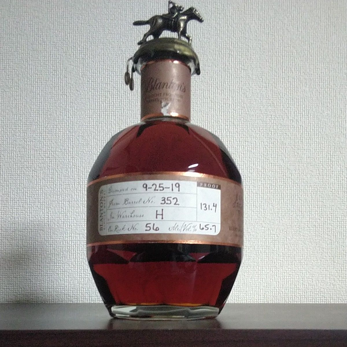 blanton's ブラントン ストレートバーボン フロムザバレル ドリンク