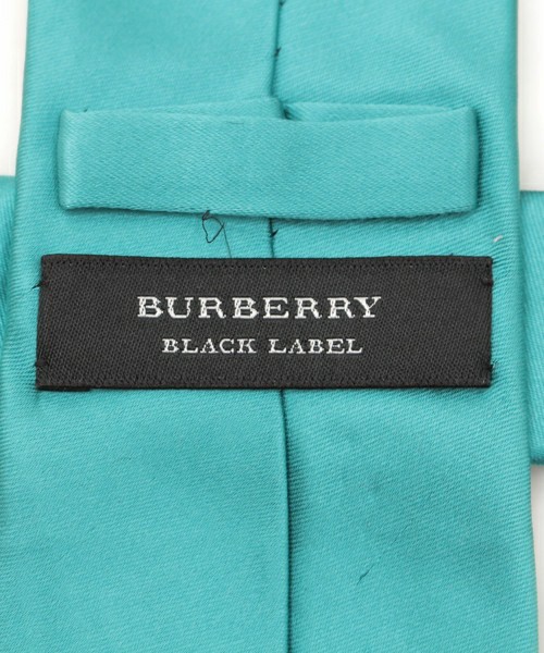 BURBERRY BLACK LABEL/バーバリーブラックレーベル ネクタイ☆光沢グリーン_画像5