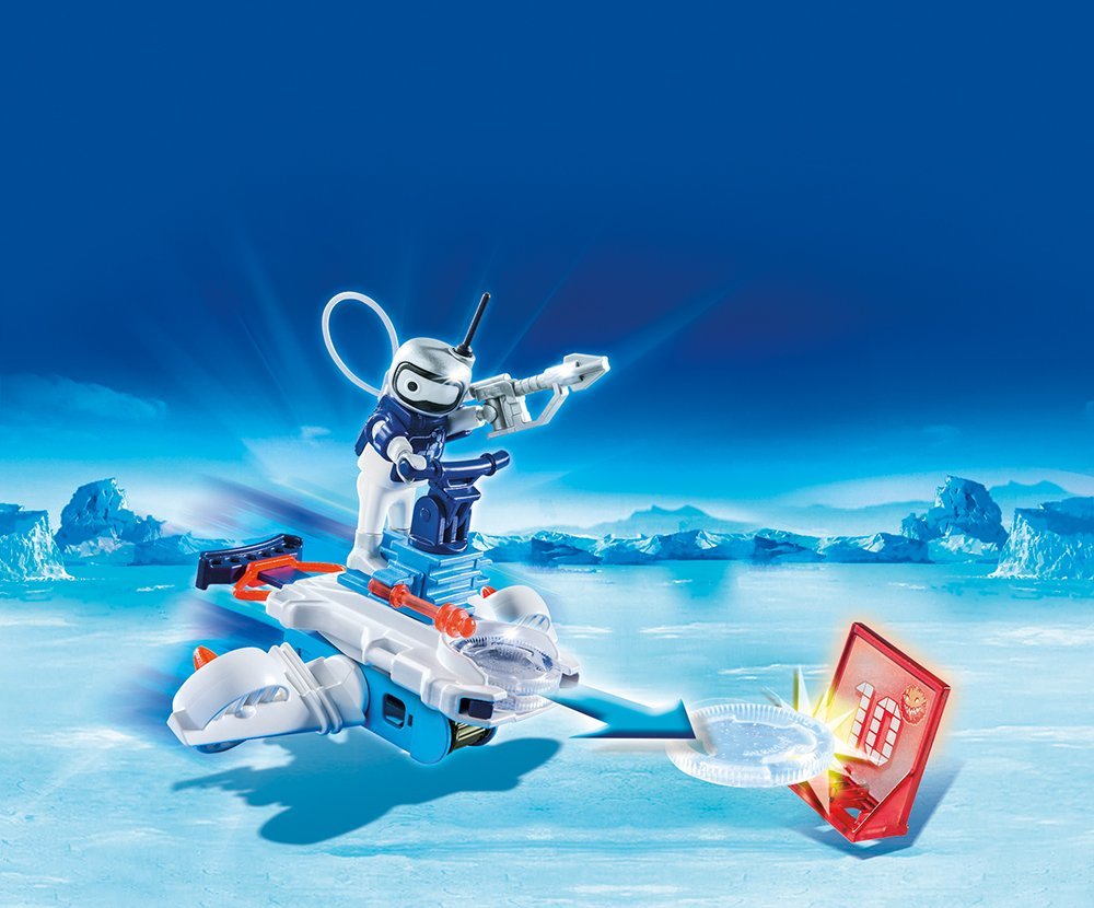  prompt decision! new goods PLAYMOBIL 6833 ice robot . disk shooter Play Mobil 