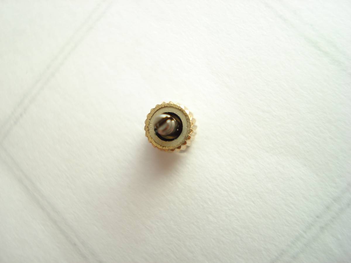 * Showa era Omega joint volume genuine. watch stem. head 3.7× length 4.8.GF