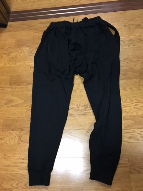 BALMAIN Balmain тренировочный брюки комбинезон подтяжки брюки размер L 50 черный в Японии не продается 