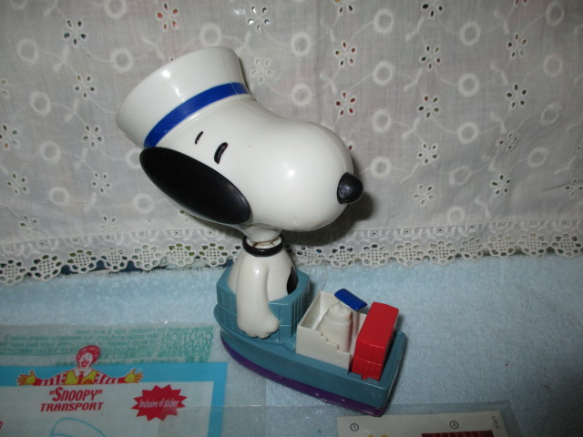 2004 год McDonald's Snoopy судно не использовался 