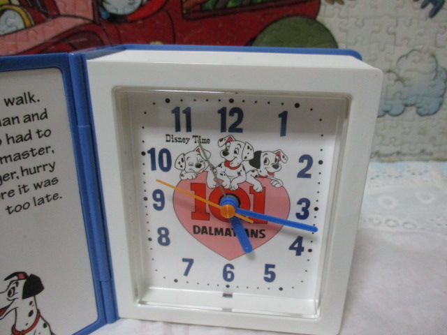 1990年代　セイコーディズニータイム　１０１匹ワンちゃん　目覚まし時計　未使用