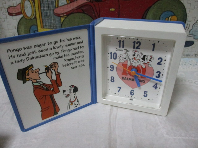 1990 period Seiko Disney time 101 pcs one Chan eyes ... clock unused 