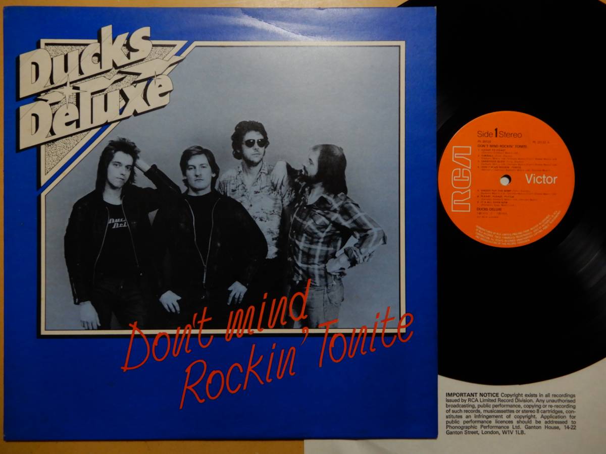 Ducks Deluxe-Don't Mind Rockin' Tonite★英 Orig.盤/マト1/Pub Rock/Dave Edmunds_画像1