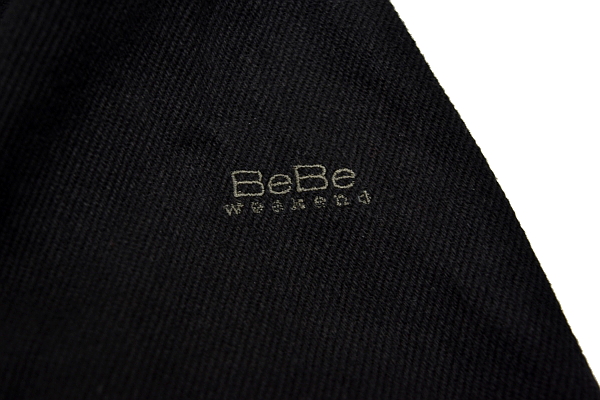 S3682* очень красивый товар *BeBe Bebe * черный чёрный цвет katsulagiG Jean рубашка с длинным рукавом жакет 130
