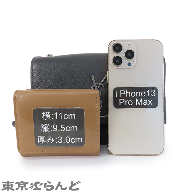 101636192 A サンローラン SAINT LAURENT チェーンショルダーバッグ レザー グレー 515822 レディース ショルダー バッグ_画像8