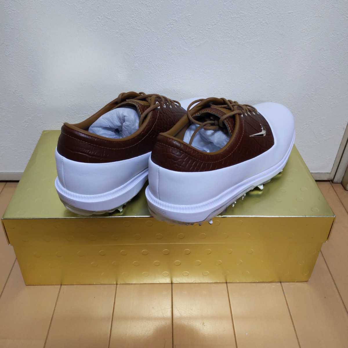 海外限定レアモデル】ナイキ NIKE ビクトリーツアー 白茶 27.0cm