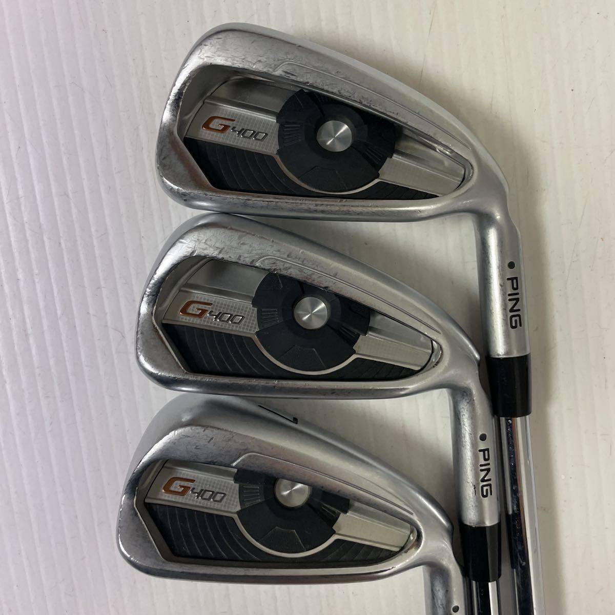 PING G400 黒ドット アイアンセット 5I〜PW 6本セット MODUS 105 S