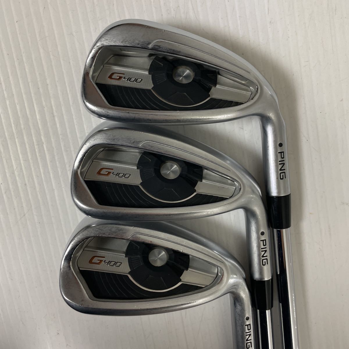 PING G400 黒ドット アイアンセット 5I〜PW 6本セット MODUS 105 S