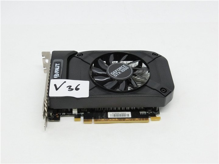 中古　動作確認済み　Palit GeForce GTX1050 STORMX 3072M GDDR5グラフィックボード　送料無料_画像1