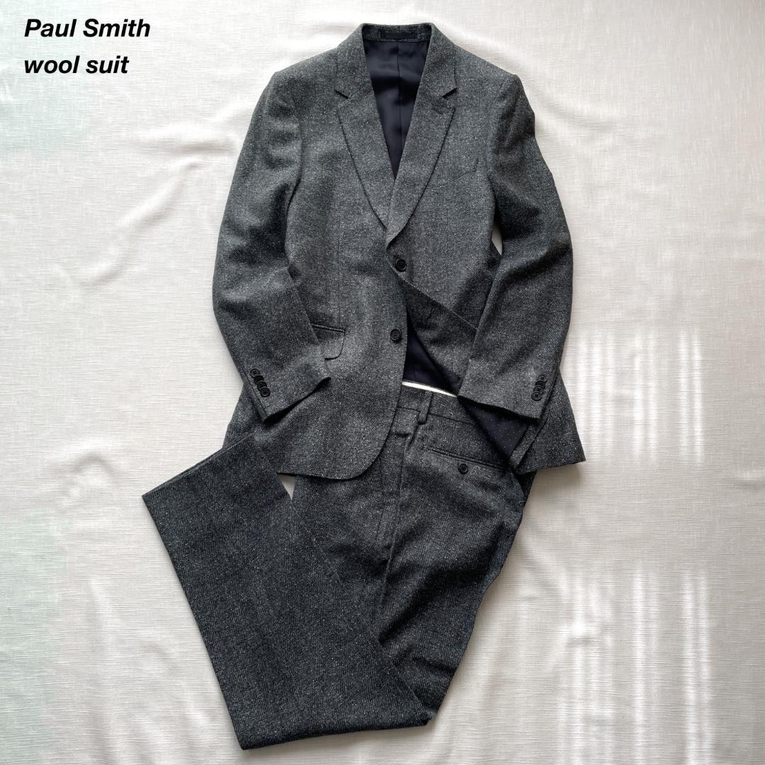 オンラインショップ セットアップ スーツ ポールスミス 極美品 シルク