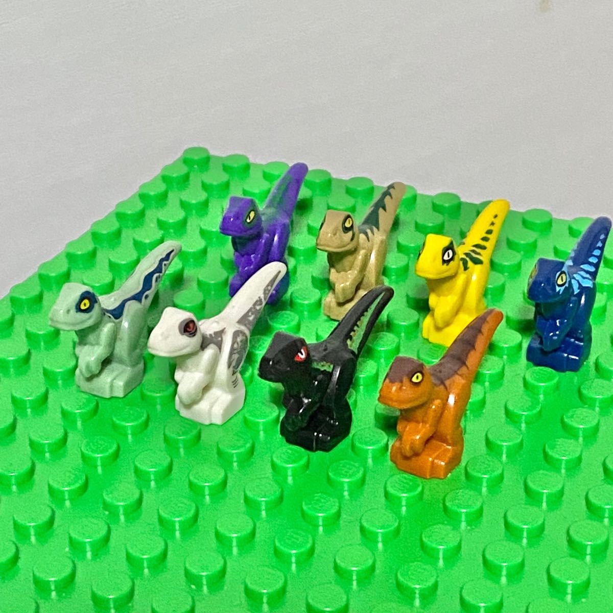 LEGO互換 レゴ ミニフィグ LEGO交換 恐竜 8体セット127