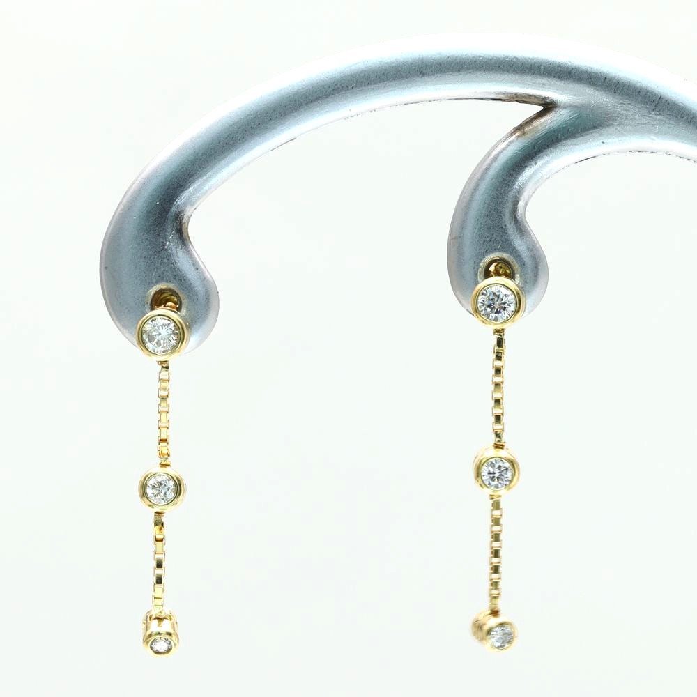 K18、0.2ct×2覆輪ピアス 0713-13 www.palestinemarathon.org