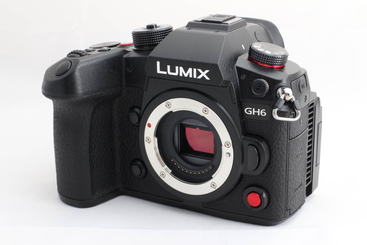 ☆新品級・ショット数78☆ Panasonic パナソニック ミラーレス一眼カメラ ルミックス LUMIX GH6 ボディ ブラック DC-GH6 #770