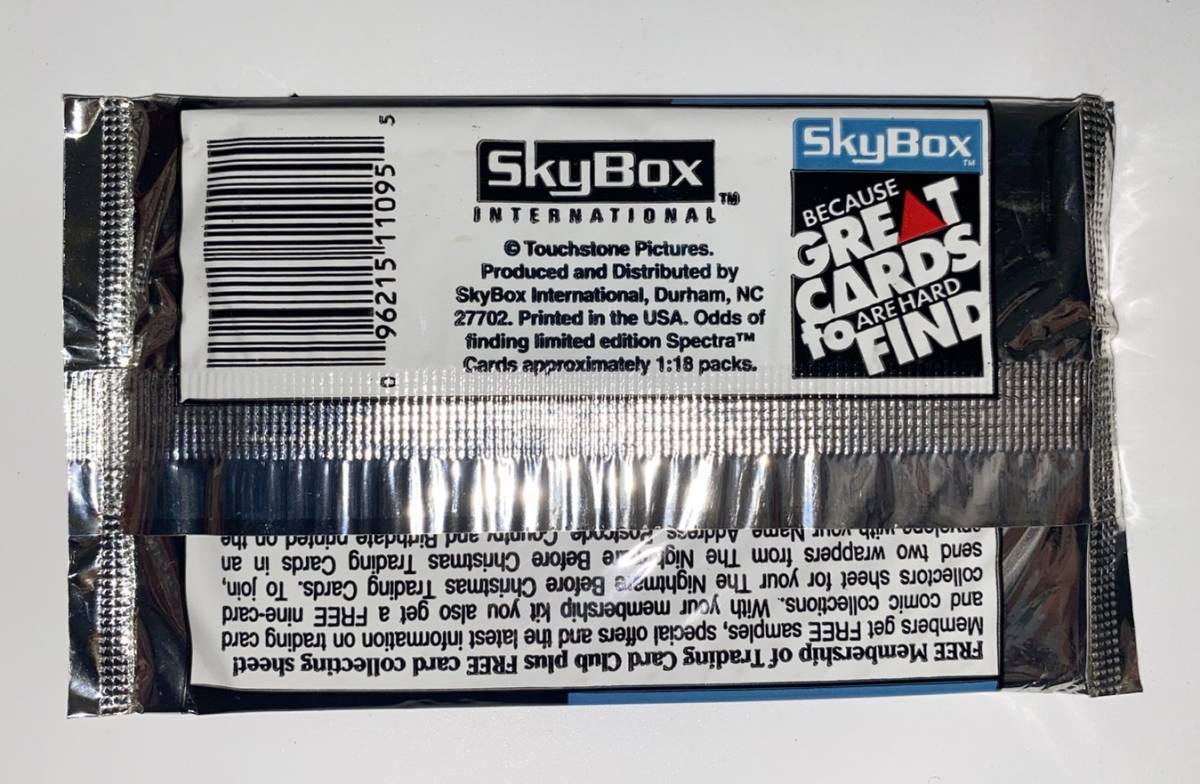 *SkyBox The Nightmare Before Christmas коллекционная карточка нераспечатанный товар 10 упаковка (80 листов ) за границей :USA производства в это время было использовано 