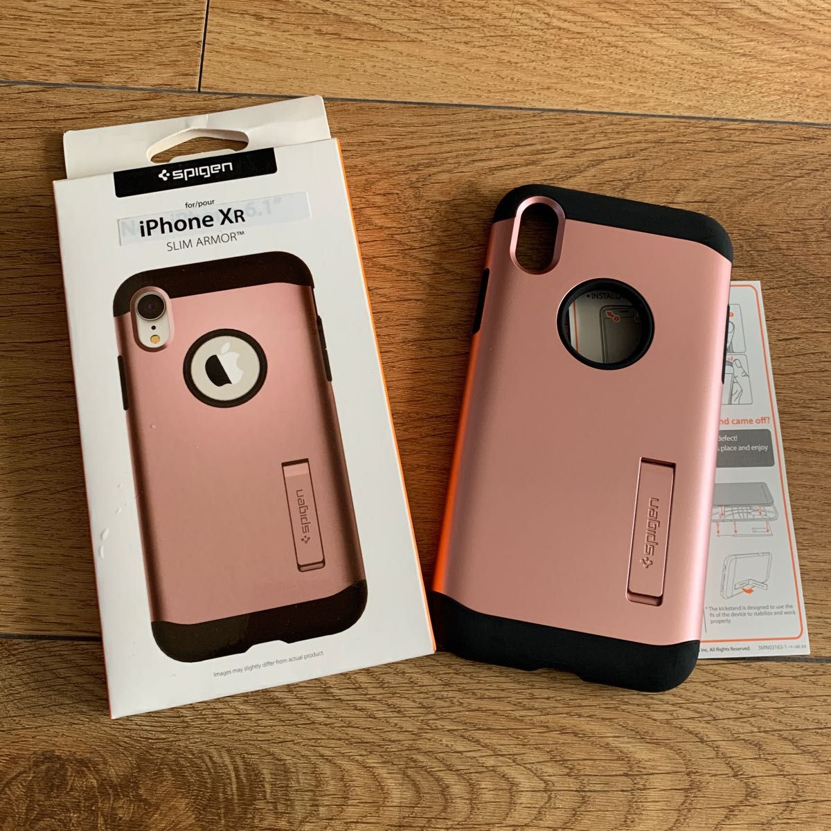 spigen シュピゲン ☆ iPhoneXR ☆ ケース スリムアーマー ☆ 064CS25147 ☆ ローズゴールド ☆ 2