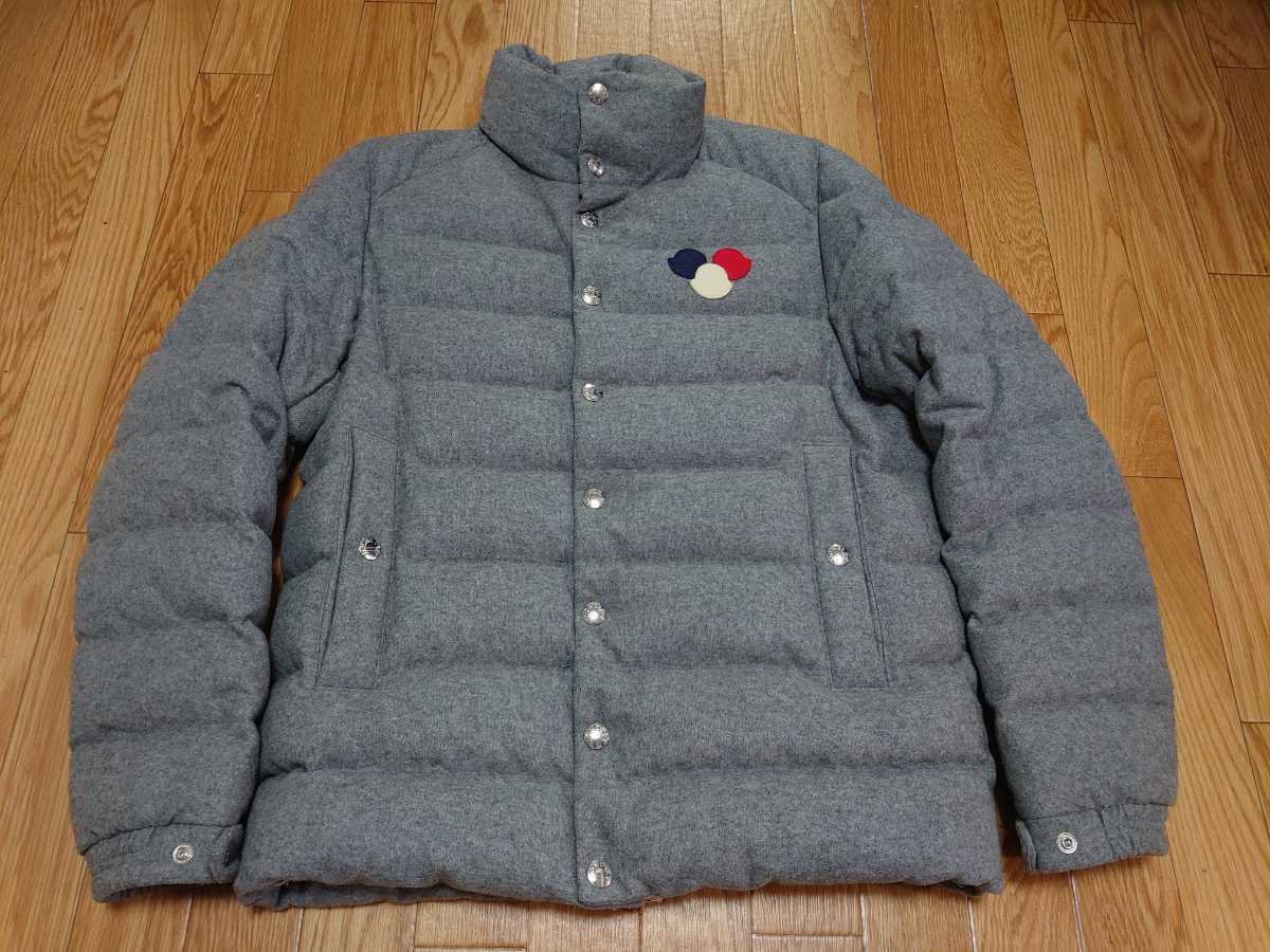 人気激安 モンクレール MONCLER 美品 BREVAL ダウンジャケット ウール