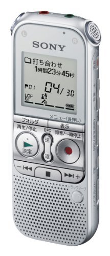 SONY ステレオICレコーダー 2GB AX412 シルバー ICD-AX412F/S(未使用の新古品)