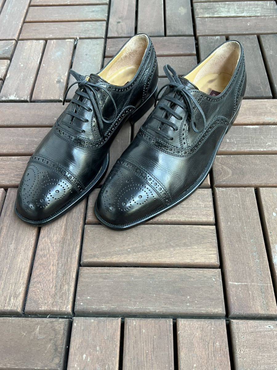 Loake （ローク）新品未使用ブローグ付オックスフォード サイズ26.0cm