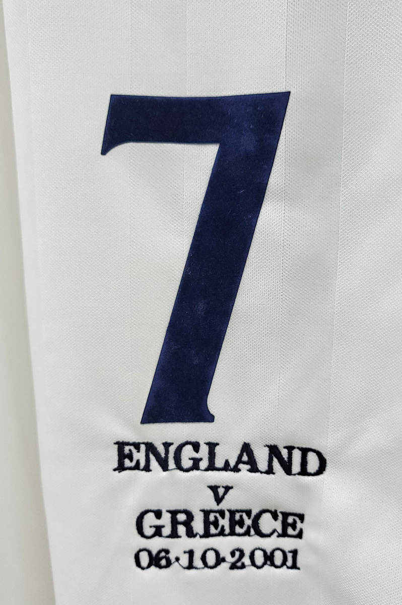 02-03イングランド ENGLAND(H)#7 ベッカム BECKHAM 長袖 02W杯 02-03イングランド ENGLAND(H)#7 ベッカム BECKHAM 長袖 02W杯