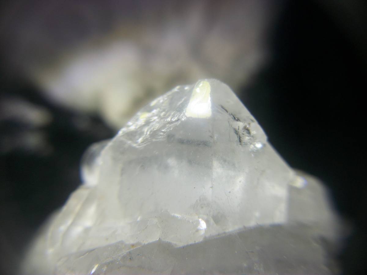 国産鉱物　宮崎県　板屋　水晶　クリスタルクォーツ　クラスター　良標本　定型外発送_画像1