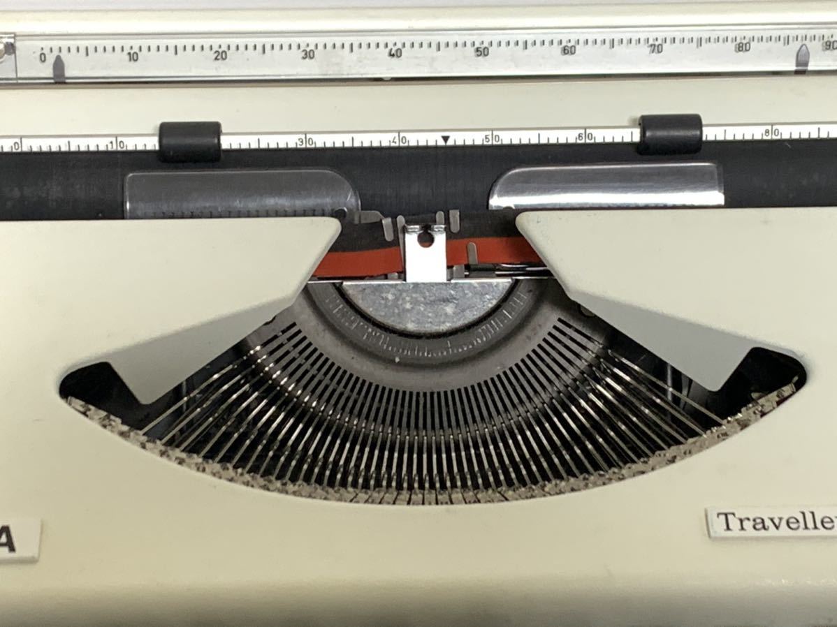 OLYMPIA Portable Typewriter Traveller/オリンピア タイプライター トラベラー（S.デラックス）/専用ケース、説明書付きの画像8