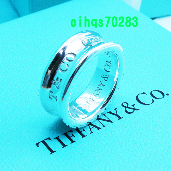 ♪即決♪新品　未使用 TIFFANY &Co. ティファニー1837ロゴリング9号_画像3