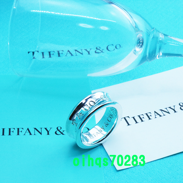 ♪即決♪新品　未使用 TIFFANY &Co. ティファニー1837ロゴリング9号_画像2