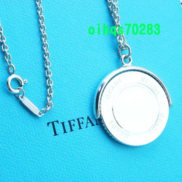 極美品】TIFFANY コインエッジ HEADS TAILS ネックレス | www.mxfactory.fr