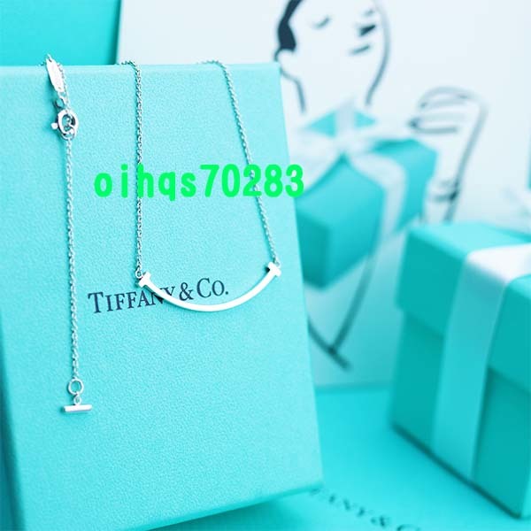 ♪即決♪新品　未使用 TIFFANY &Co. ティファニー Tスマイルミニ ペンダント シルバー_画像1