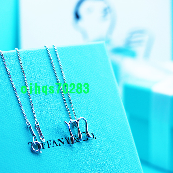 ♪ Новое ♪ неиспользованное ожерелье TIFFANY &amp; Co. Tiffany Initial M