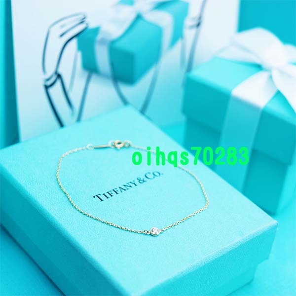 ♪即決♪新品　未使用 TIFFANY &Co. ティファニー バイザヤードダイヤブレスレットＫ１８