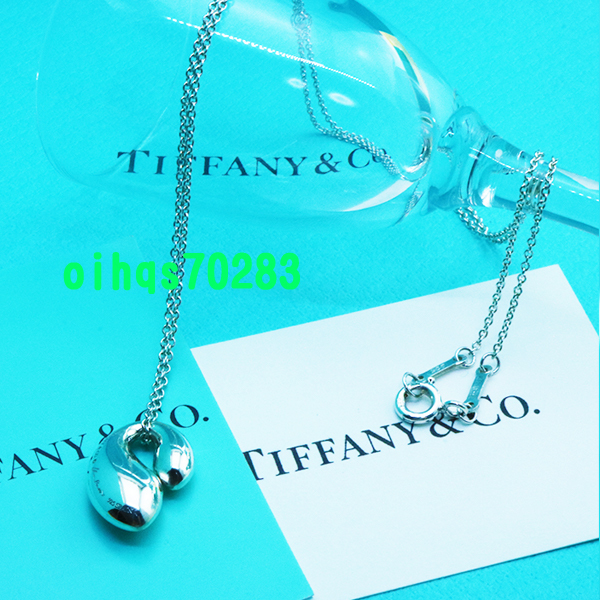 ♪即決♪新品　未使用 TIFFANY &Co. ティファニーダブルティアドロップネックレス_画像4